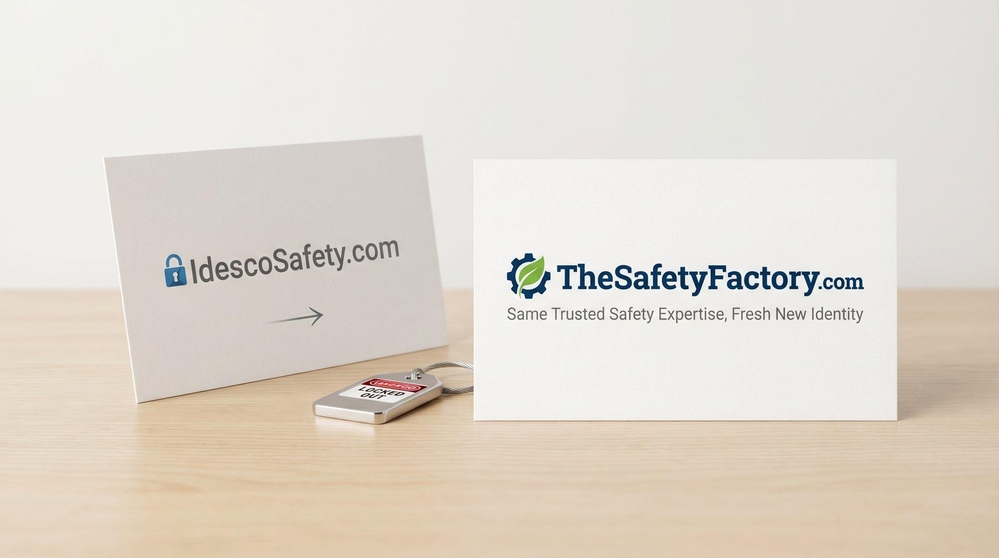 IdescoSafety.com is Now Known as TheSafetyFactory.com: Same Trusted Safety Expertise, Fresh New Identity
