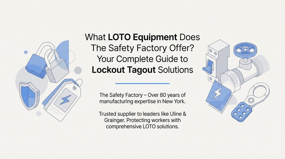 What LOTO Equipment Does The Safety Factory Offer? Your Complete Guide to Lockout Tagout Solutions