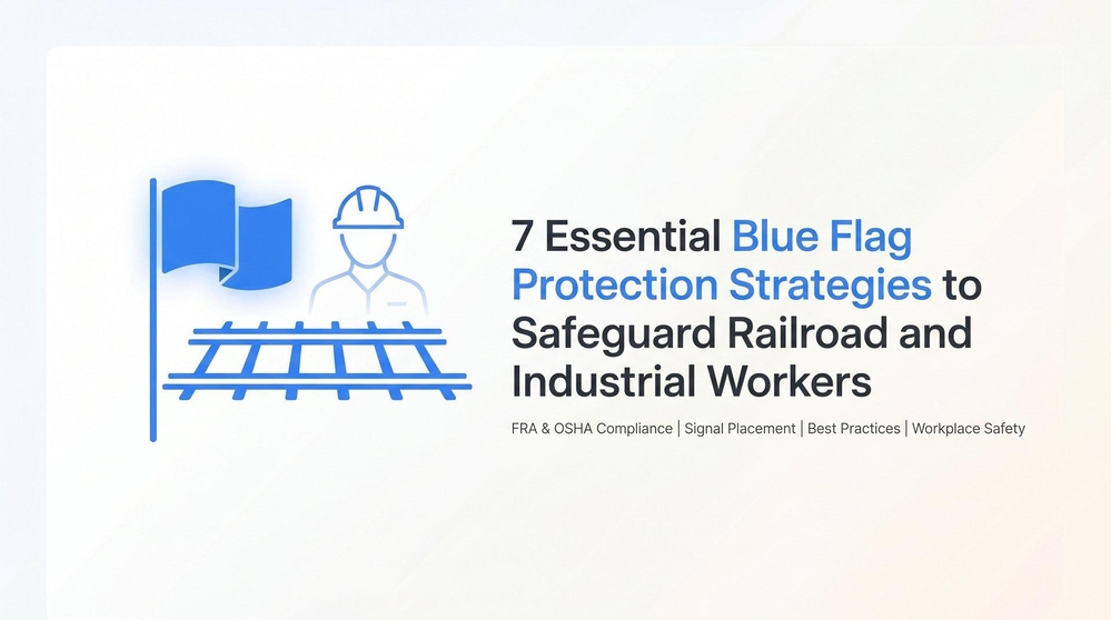 7 Essential Blue Flag Protection Strategies to Safeguard Railroad and Industrial Workers