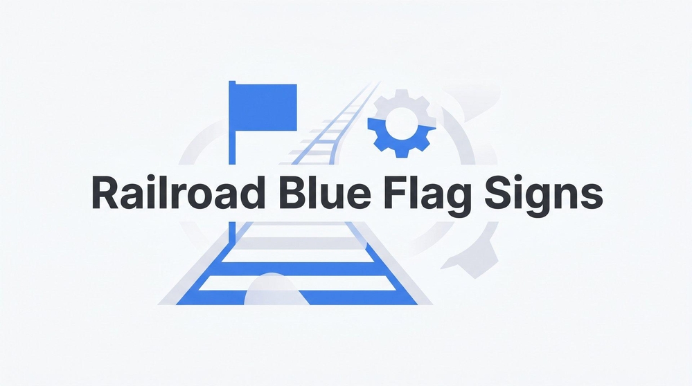 How to Use Railroad Blue Flag Signs: A Step-by-Step Compliance Guide