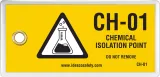 Chemical Isolation Point Tag (10/Pack)