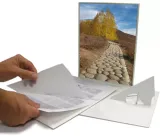 Easel-Backed Laminating Pouch