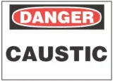Danger Sign, Caustic 