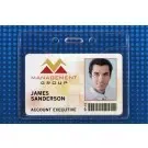 Horizontal Credit Card Badge Holder