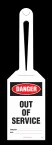 Loop Tag - Danger, Out of Service (10/Pack)