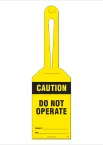 Loop Tag - Caution, Do Not Operate (10/Pack)