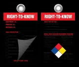 Right-To-Know (Personal Protection Checklist) Self-Laminating Peel and Stick Safety Tag