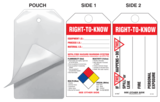 Right-To-Know  (Spills, Leaks, Fire, Exposure) Safety Tag Kit