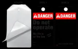Danger, Do Not Operate, My Life Is On The Line Self-Laminating Tag Kit (Ansi)
