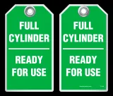 Safety Tag - Full Cylinder, Ready For Use