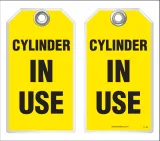 Safety Tag - Cylinder, In Use
