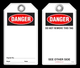 Safety Tag - Danger