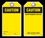 Safety Tag - Caution
