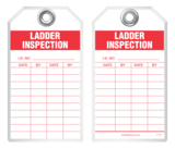 Inspection Safety Tag - Ladder Inspection