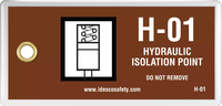 Hydraulic Isolation Point Tag (10/Pack)