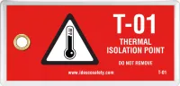 Thermal Isolation Point Tag (10/Pack)