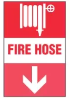Fire Hose Sign