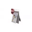 Shielded 2-card Vertical badge holder