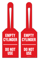 Loop Tag - Empty Cylinder, Do Not Use (10/Pack)