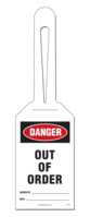 Loop Tag - Danger, Out of Order (10/Pack)