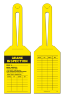Loop Tag - Crane Inspection (10/Pack)