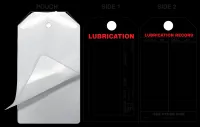 Lubrication Self-Laminating Safety Tag Kit