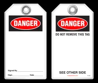 Safety Tag - Danger
