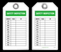 Inspection Safety Tag - Safety Inspection