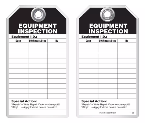 Operational Safety Tags | page 3